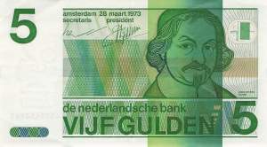 5 Gulden p95 1973